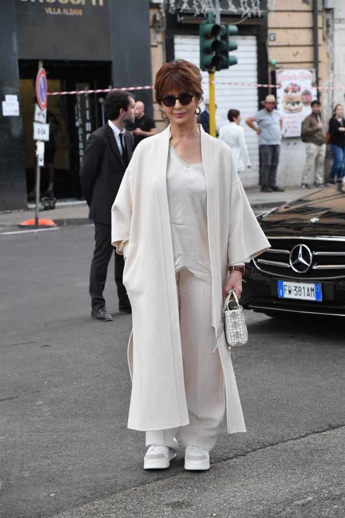 Laura Morante en Dior 2026 Cruise Parade