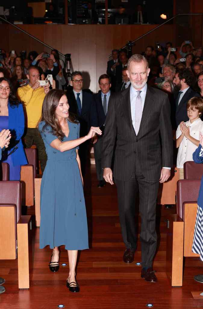 Queen Letizia y King Felipe VI en la 86ª edición de la Asociación de Prensa del Premio de la Madrid