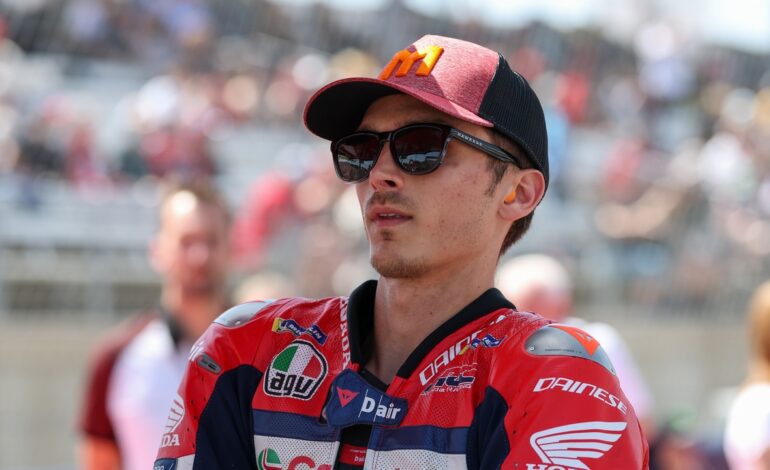 Lesión de gravedad de Luca Marini, piloto de Honda y hermano de Valentino Rossi
