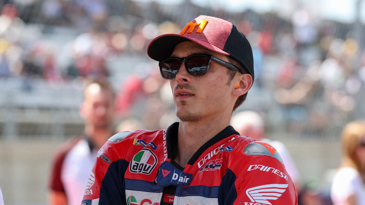 Lesión de gravedad de Luca Marini, piloto de Honda y hermano de Valentino Rossi