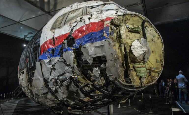 La ONU responsabiliza a Rusia del derribo del vuelo MH17 de Malaysia Airlines en 2014 en el que murieron 298 personas