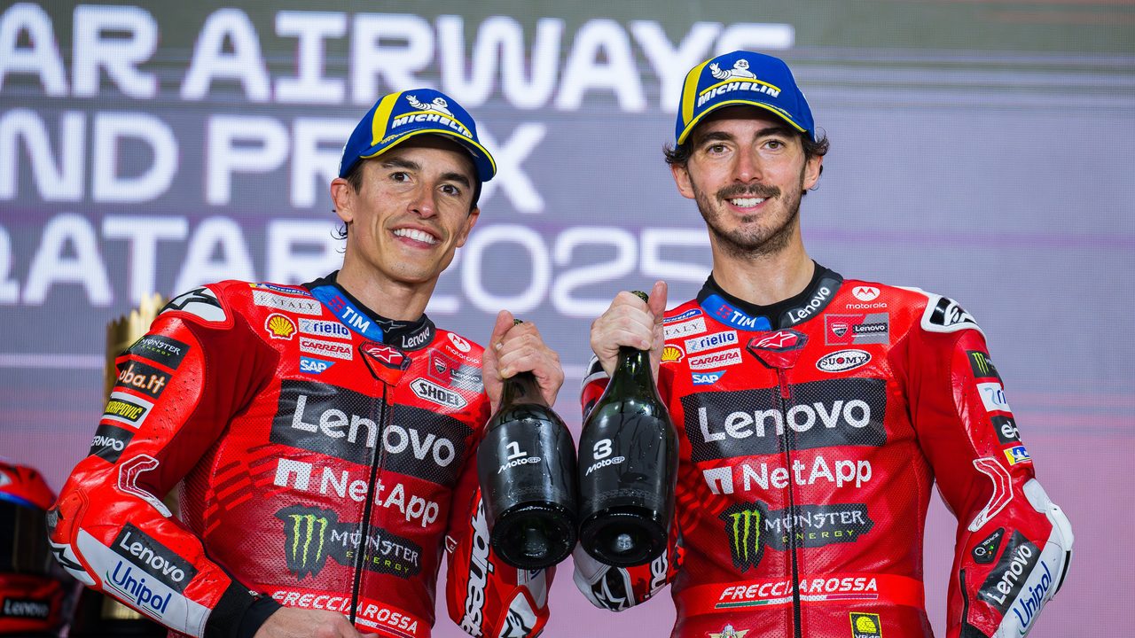 importante diferencia entre Márquez y Bagnaia en Ducati
