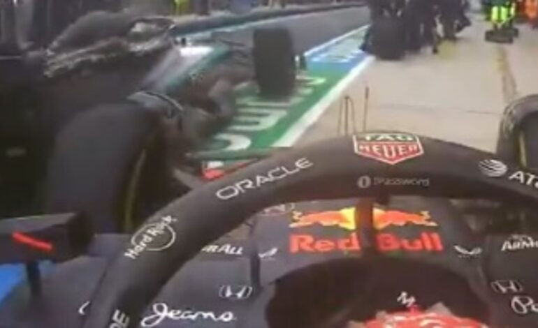 Red Bull asume la culpa por la sanción a Verstappen tras chocar con Antonelli: «Fue un error humano»