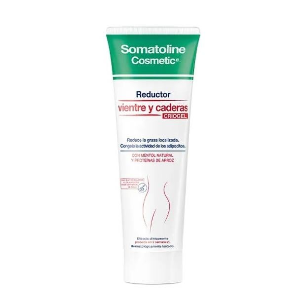 Somatoline Cosmetic Belly y Criogel Hips.