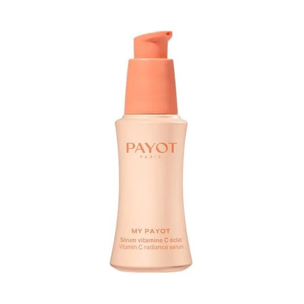 Mi suero de Payot vitamina C brilla.