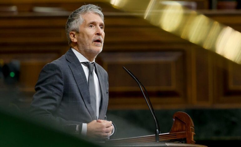Marlaska admite «errores puntuales» en el contrato de balas con Israel pero niega una «crisis» en el Gobierno