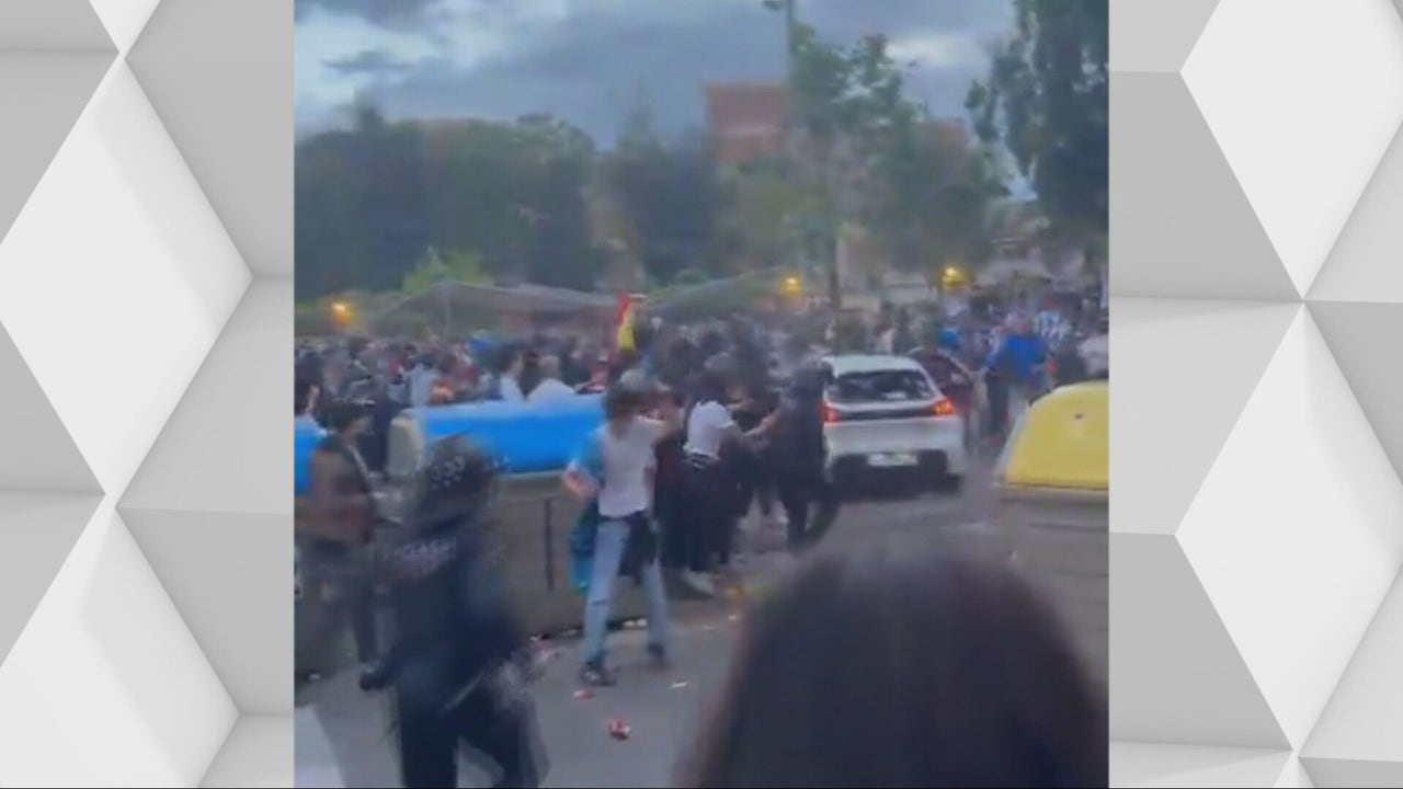 así se desarrollaron los momentos de violencia antes del derbi Espanyol-Barcelona