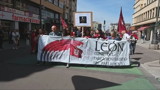 Movilización en León