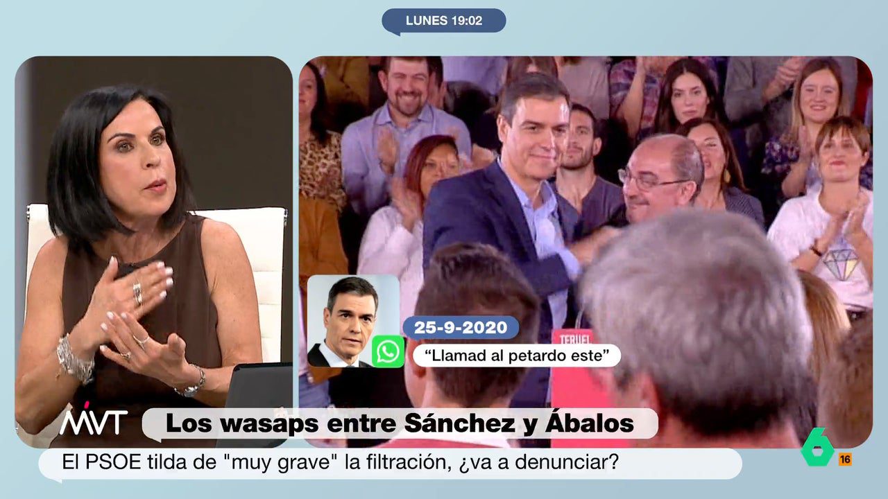 Bea de Vicente asegura que Pedro Sánchez «podría denunciar» la filtración de sus mensajes con Ábalos: «Ahora bien, ¿le interesa?»