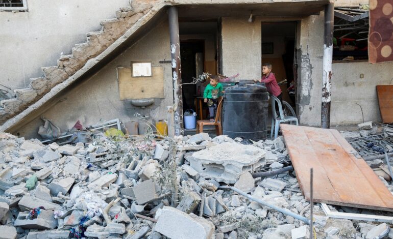 tres fases que hacinarán a los palestinos en el sur