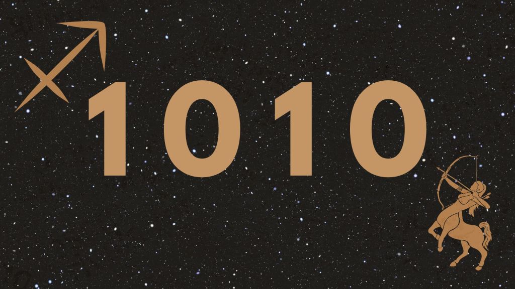 Cuando el firmante del letrero del zodiaco ve 1010