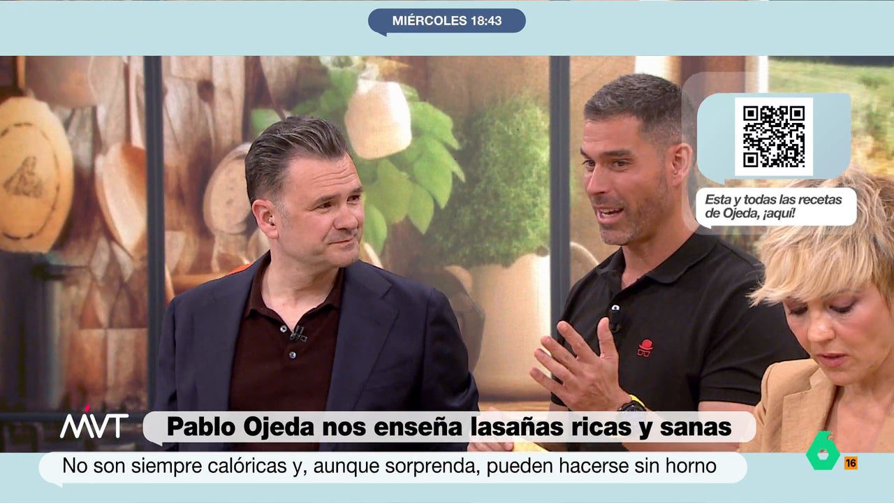 Pablo Ojeda confiesa que lo más duro de trabajar en la tele es «lidiar con las preguntas de Iñaki López»
