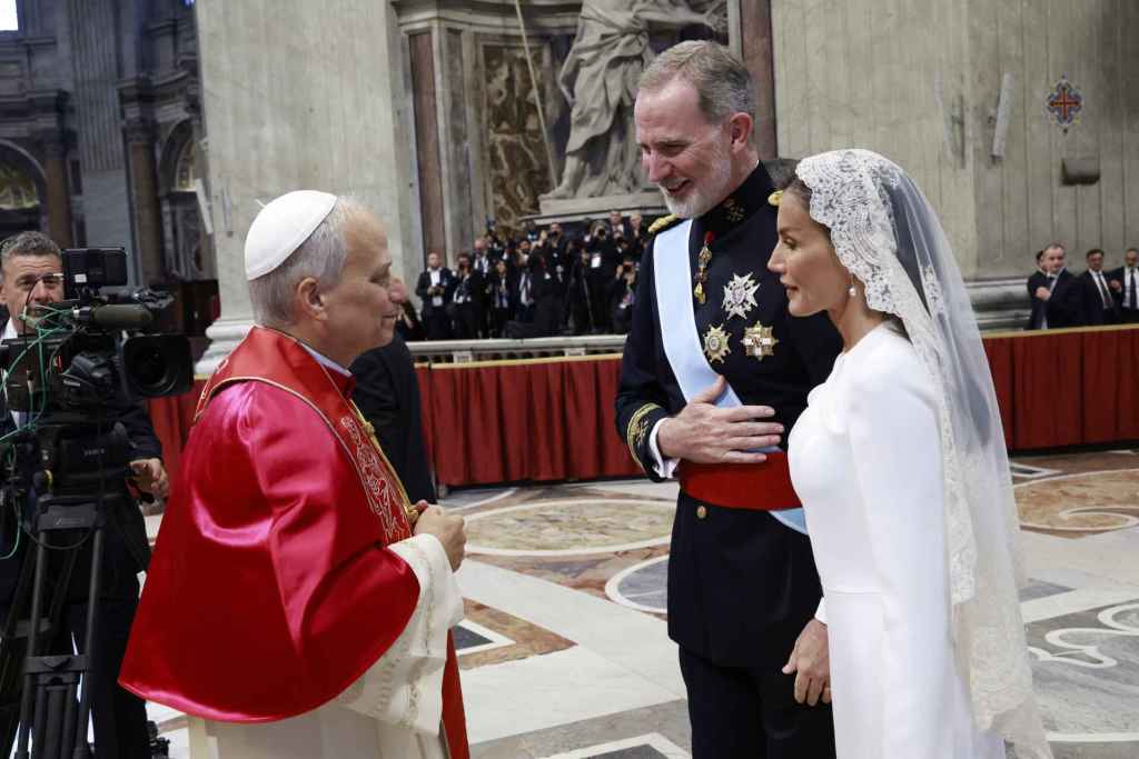 La reina Letizia mostró su 