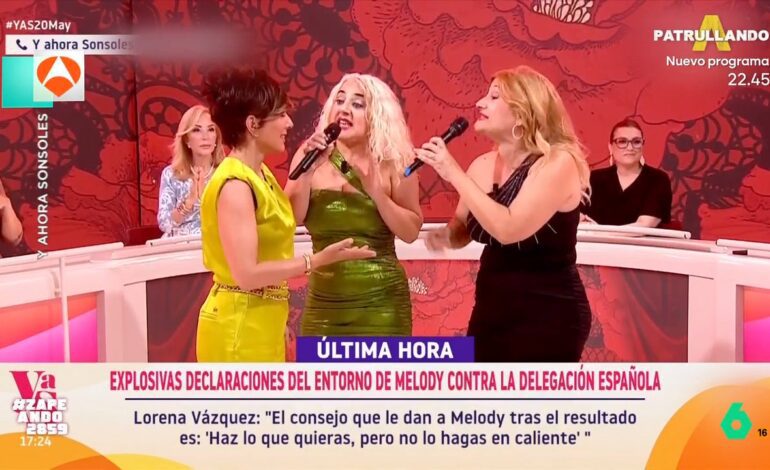 El show y el desparpajo va en la genética