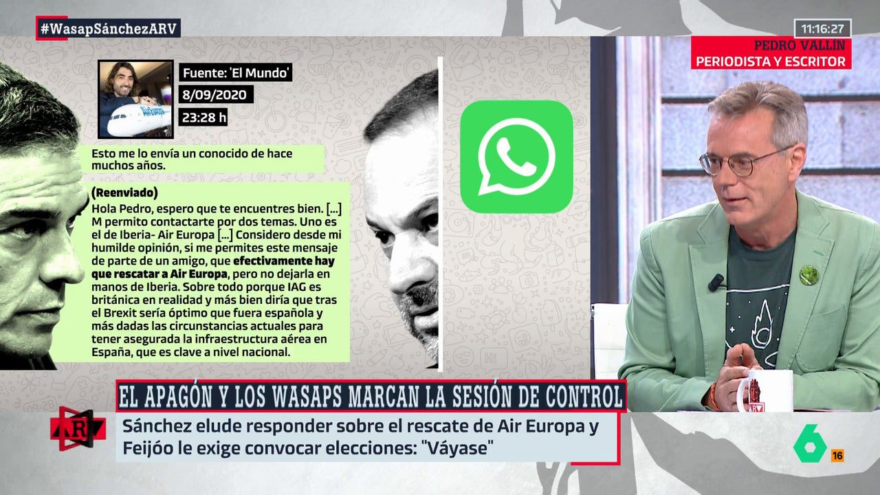 Los comentarios que hace en privado, casi de parvulario, son de un sosiego sorprendente