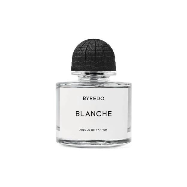 Blanco absoluto por el perfume Byredo. Precio: 210 euros
