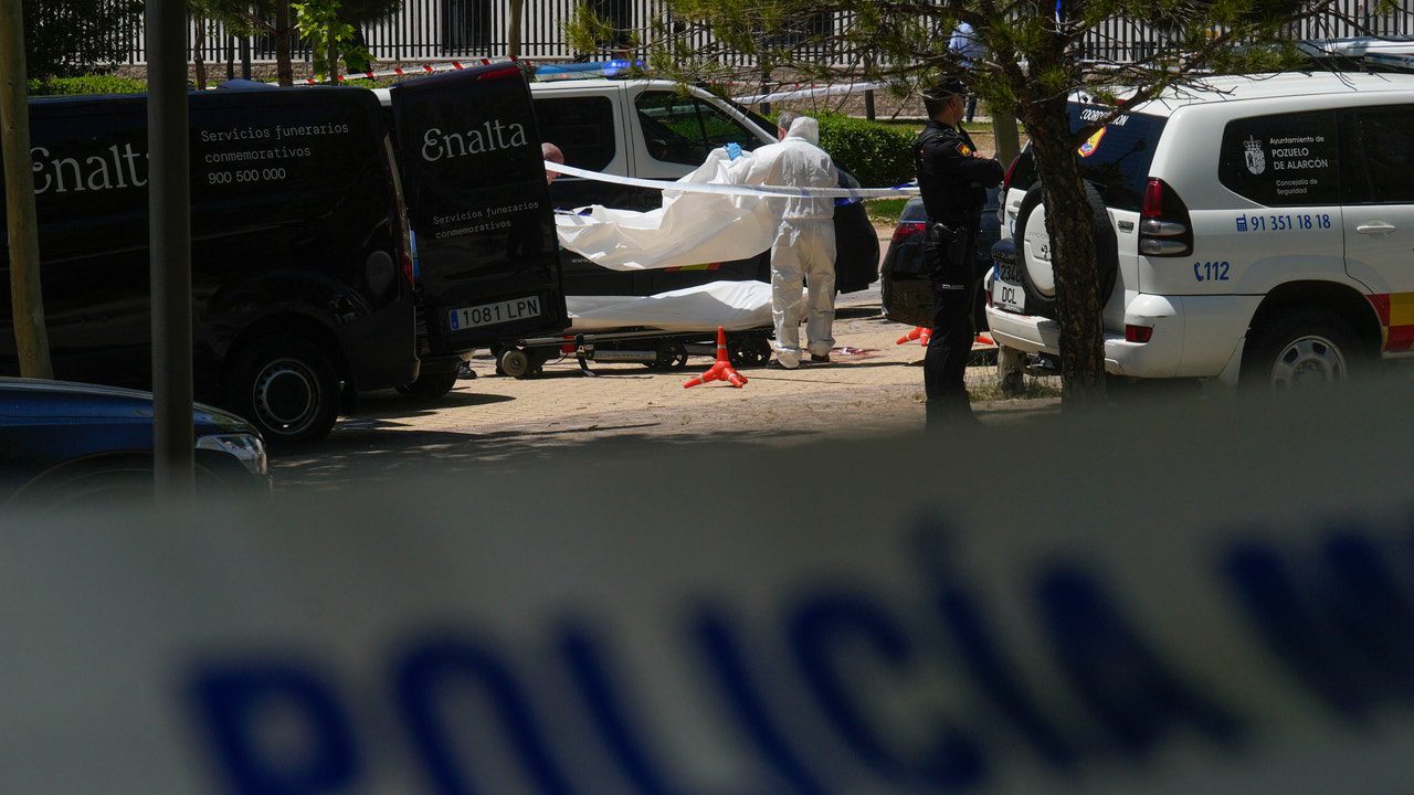 Buscan a los sicarios que asesinaron a tiros a Andriy Portnov frente al Colegio Americano de Pozuelo de Alarcón (Madrid)