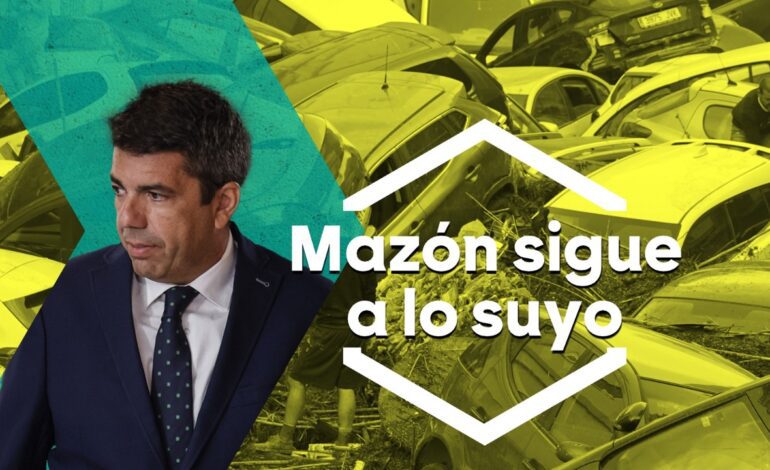 el presidente valenciano vuelve a culpar al Gobierno y sigue sin pedir disculpas a las víctimas