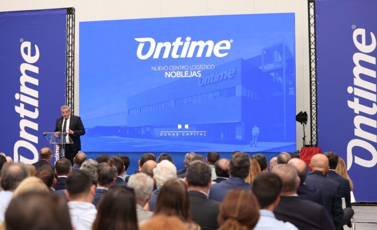 Ontime inaugura en Noblejas (Toledo) la plataforma logística de frío multicliente más grande de España