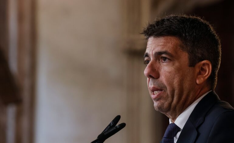 La Fiscalía abre diligencias por la filtración del audio manipulado de la Aemet sobre la DANA difundido por Mazón
