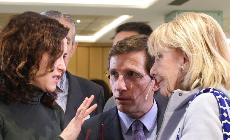 Ayuso y Aguirre caldean el camino hacia el congreso del PP pidiendo a Feijóo una «batalla cultural» e «ilusionar» para echar a Sánchez