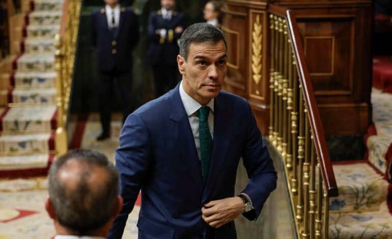 Sánchez saca la cara por Santos Cerdán ante un PP al que acusa de «difamar a personas honestas»