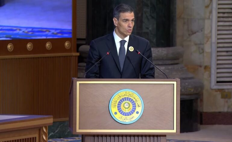Sánchez llama a presionar a Israel y solicitará que la Corte Internacional se pronuncie sobre el bloque humanitario en Gaza