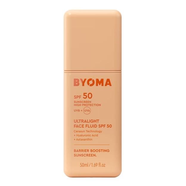 Byoma Ultral SPF Ultralier 50. Precio: 20 euros