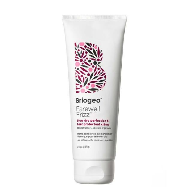 Adiós Frizz sople la perfección seca y la crema protectora de calor de Briigeo. Precio: 26.45 euros