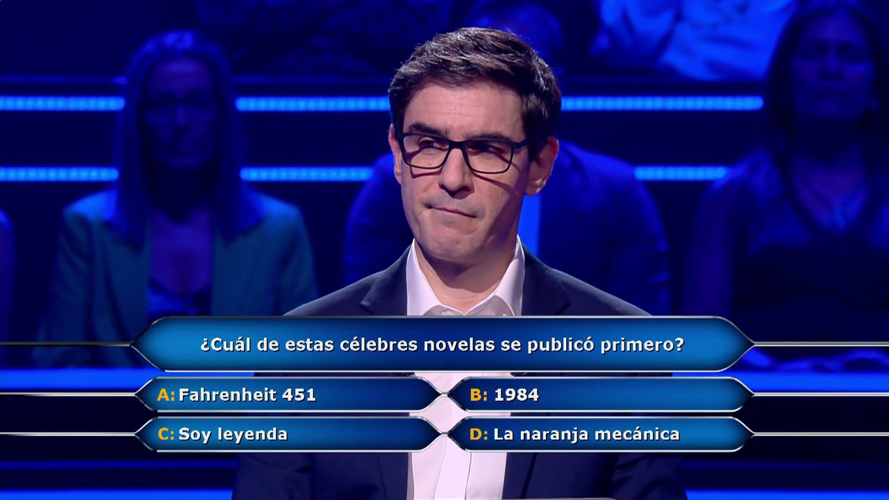 la respuesta de Juanra Bonet ante la incertidumbre de un concursante de ¿Quién quiere ser millonario?