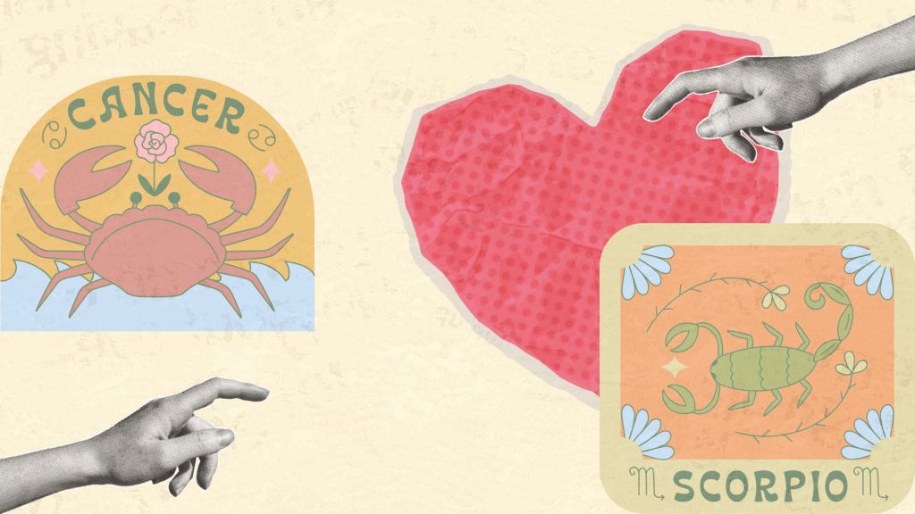 Sí, el signo de cáncer y escorpión zodiaco está destinado a cumplir