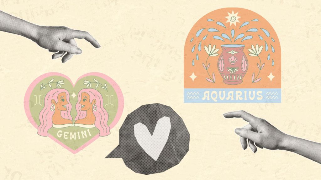 Se supone que el signo del Géminis y el Zodiaco Acuario es algo que está escrito en las estrellas