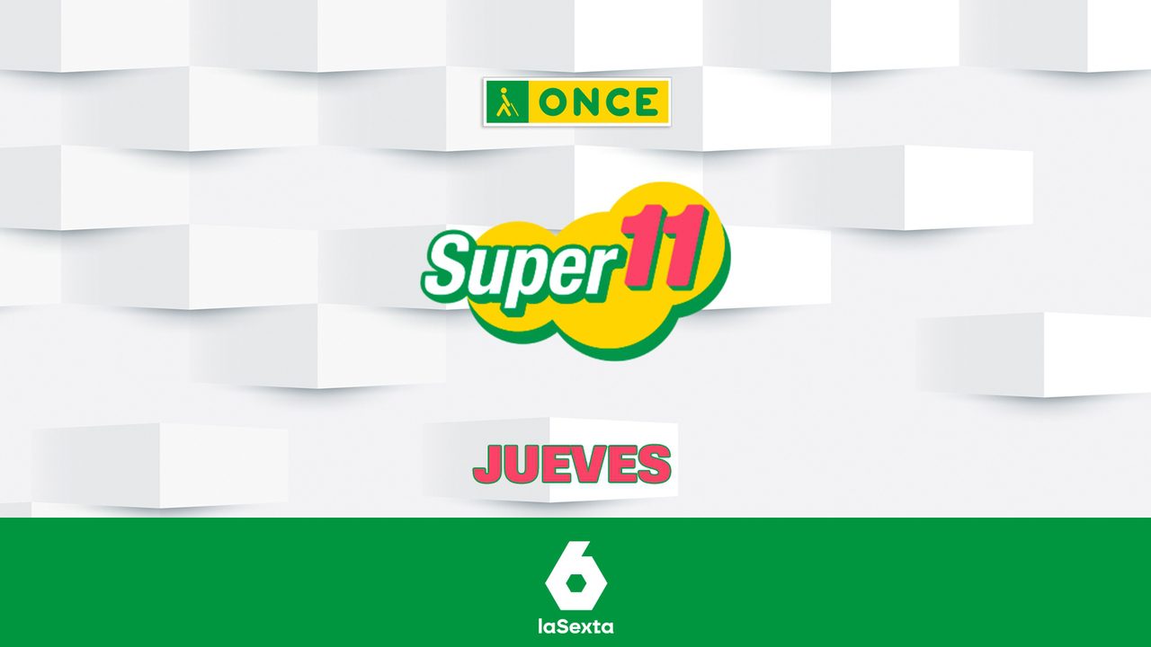 Comprobar premios y resultados del Super 11 de la ONCE de hoy, jueves 1 de mayo de 2025