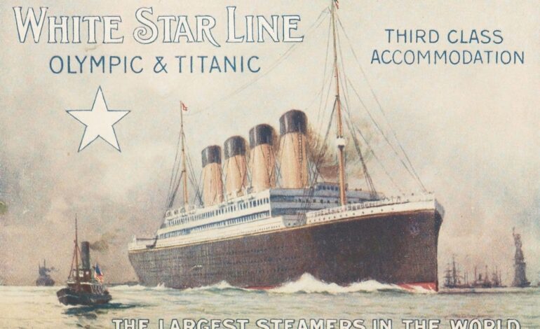 ¿Qué se comía en el Titanic?