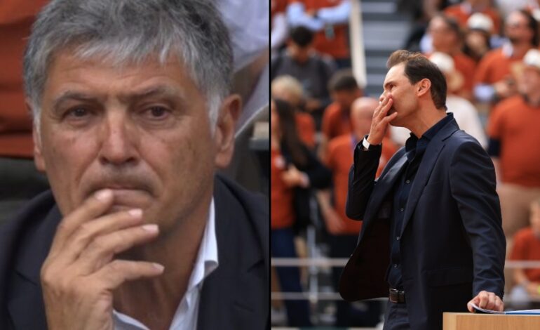 El conmovedor mensaje de Nadal a su tío Toni en el homenaje de Roland Garros: «No somos de expresar…»