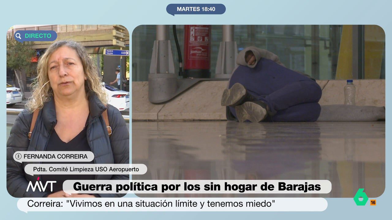 Necesitamos un protocolo. El aeropuerto no puede ser un albergue