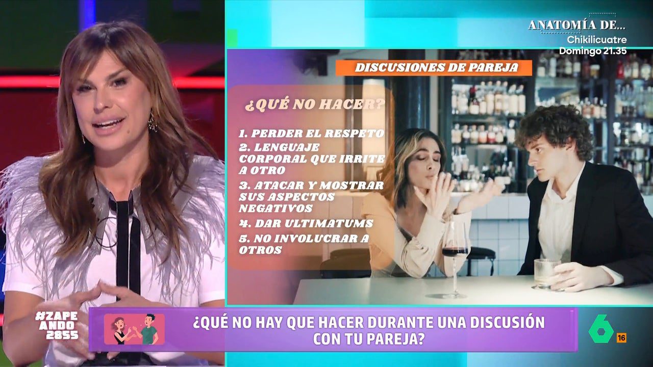 Raquel Perera desvela qué cinco cosas no hay que hacer en una discusión de pareja