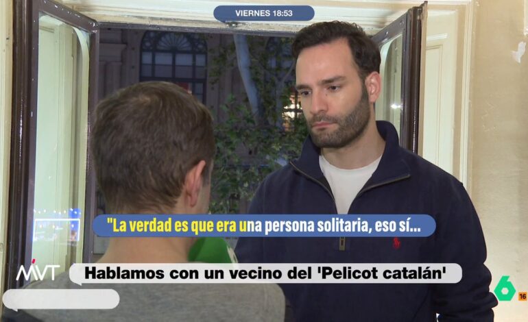 A veces venía con gente mucho más joven que él