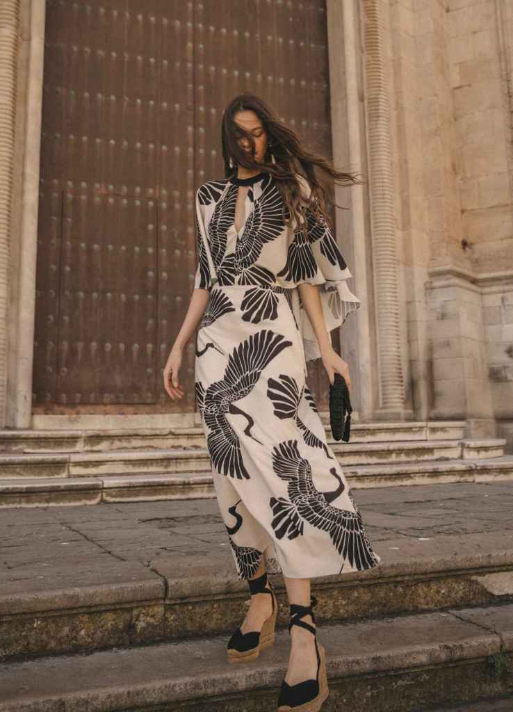 Vestido invitado de la compañía española Chérubina