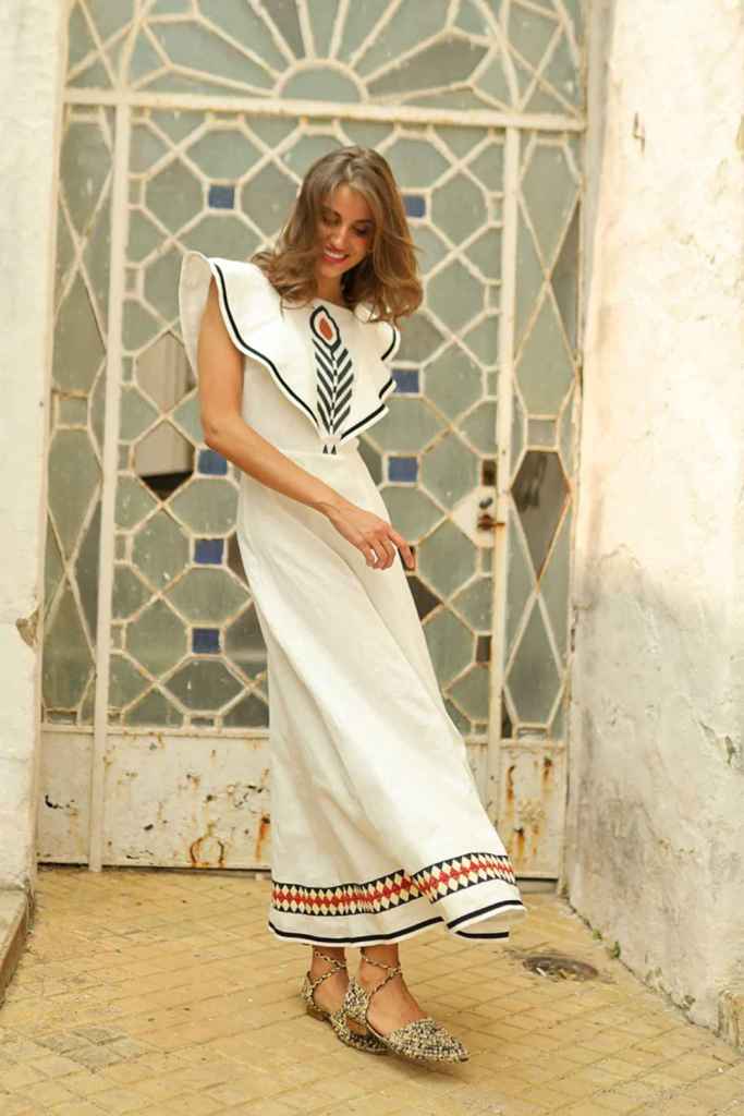El vestido de Panambi que se enamoró de Lourdes Montes e Isabel Díaz Ayuso