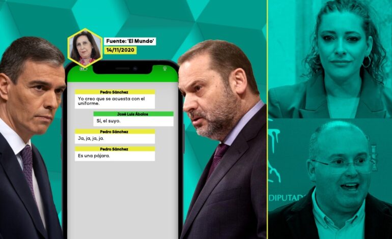 Los whatsapps privados de Sánchez, más munición para un PP con la vista puesta en su congreso