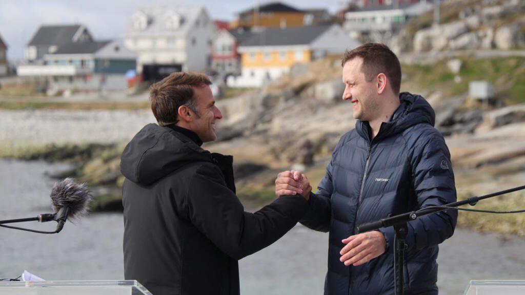 "Groenlandia no se vende ni se toma": Macron visita y se solidariza con la isla codiciada por Trump
