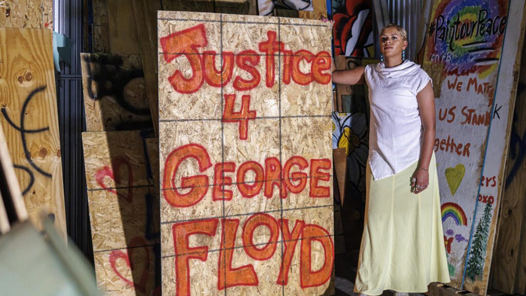George Floyd: preservar el arte callejero que documentó su asesinato hace cinco años