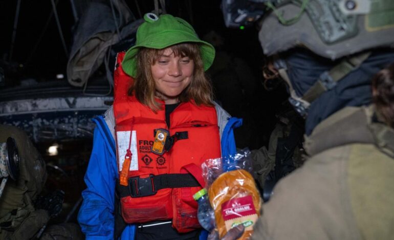 ‘Flotilla de la Libertad’ | Israel intercepta el ‘Madleen’ cuando se dirigía a Gaza con alimentos