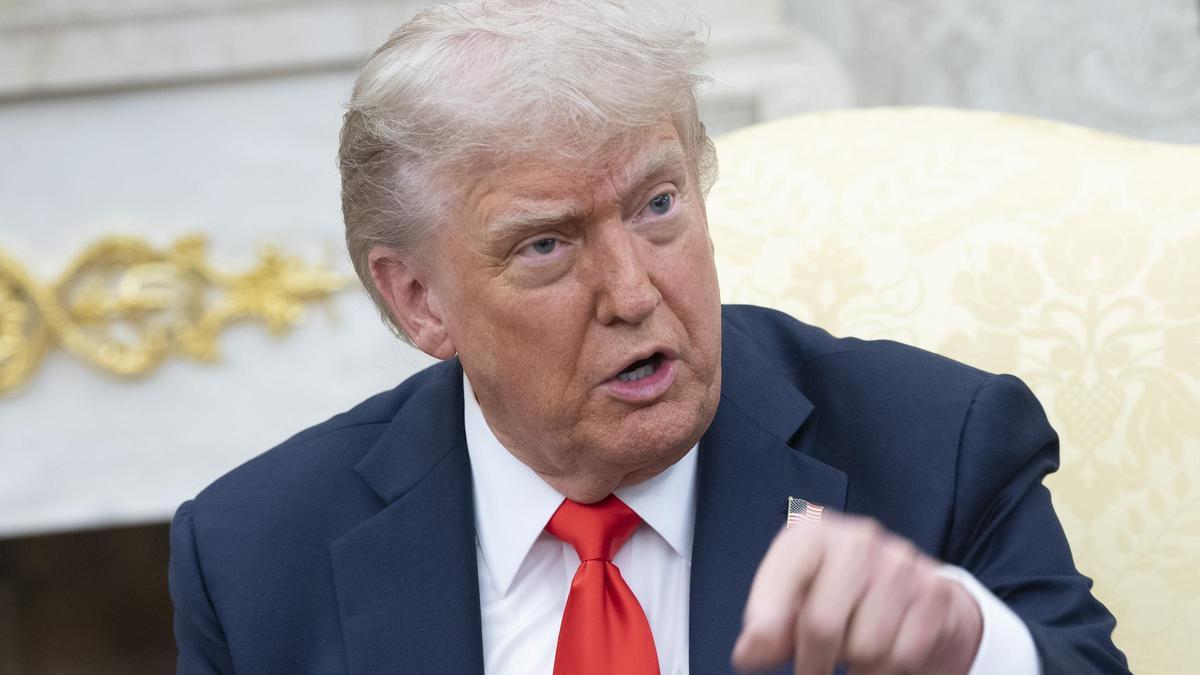 Trump compara a Rusia y Ucrania con «dos niños pequeños peleando como locos en un parque» y les advierte de sanciones «muy duras»