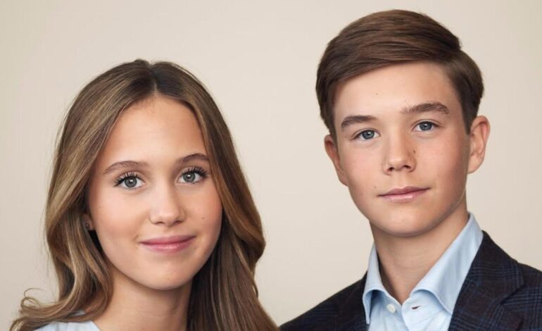 los mellizos de Federico y Mary de Dinamarca estrenan retratos oficiales a sus 14 años, y la casa real danesa revela el ‘secreto’ de sus retoques