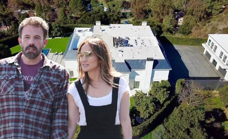 Jennifer Lopez y Ben Affleck no consiguen comprador para la lujosa mansión de Beverly Hills que tienen en común