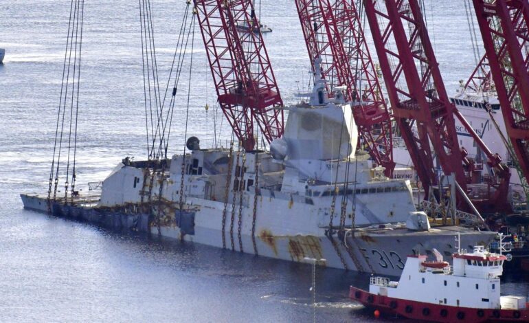 Navantia cierra un acuerdo con Noruega por el hundimiento de la fragata Helge Ingstad y evita una demanda de 1.300 millones