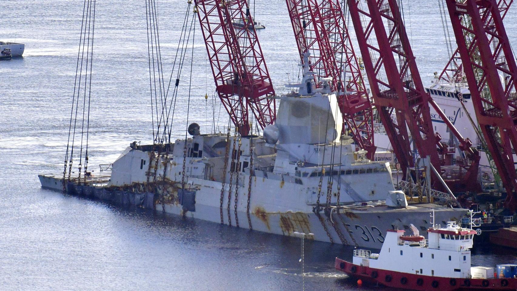 Navantia cierra un acuerdo con Noruega por el hundimiento de la fragata Helge Ingstad y evita una demanda de 1.300 millones