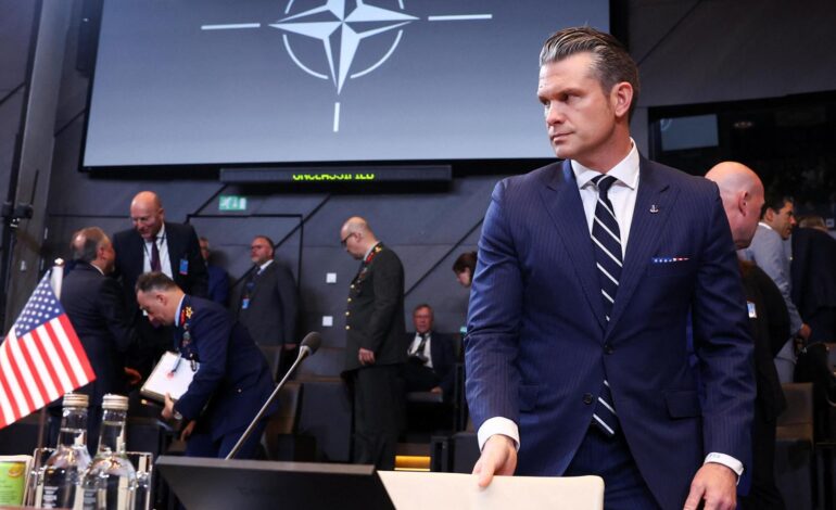 El secretario de Defensa de Trump insiste en que todos los países de la OTAN deben subir el gasto en Defensa al 5% del PIB